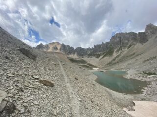 Dal lac Rouge la cima