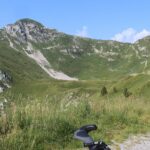 dalla cava del marmo vista su Monte Verzegnis