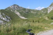 dalla cava del marmo vista su Monte Verzegnis