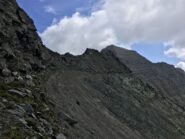 Il traverso prima del colle