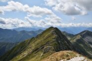 Cima 2301 e cresta tra le due cime