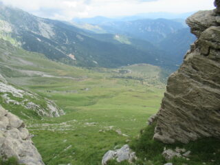 Discesa per il Passo del Cavallo