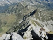 Cresta Nord vista dalla cima