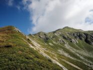 Cresta percorsa fino alla cima Sud-Ovest