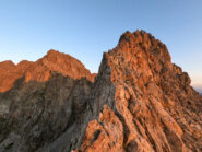 L’inizio della traversata che porta alla cima Borello