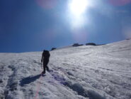 Risalendo il Glaciere de Charbonnel