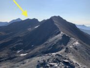 Punta Bagnà da Punta Frejus