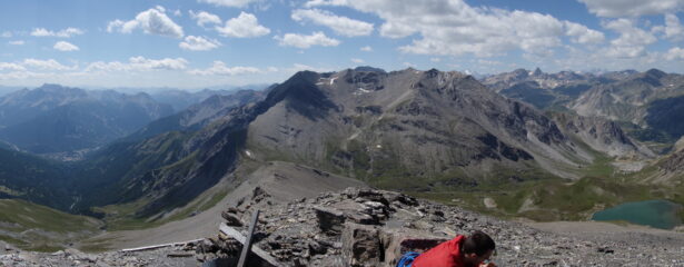 Panorama dalla vetta