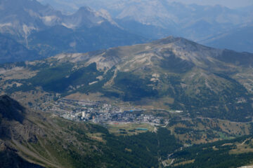 Sestriere vista dalla vetta
