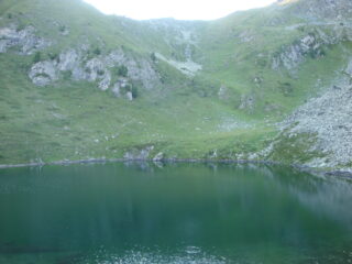 lago Chamolè al mattino