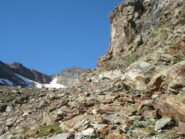 Mont Rous visto dallo sperone