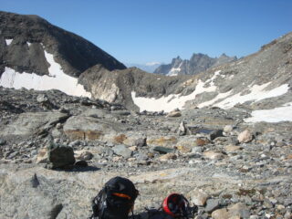 colle Vofrede visto dal termine della ferrata