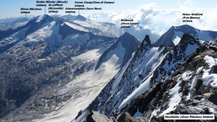 Verso NO altre cime inedite per me, dove andare a curiosare in futuro.