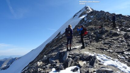 Tratto finale della cresta.