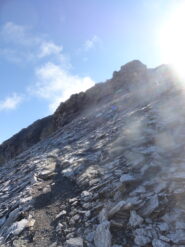 Verglass sul lato nord