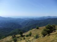 Dai prati del Toraggio verso il mare