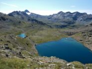 Salendo al col de Laures, con la Tersiva sullo sfondo.