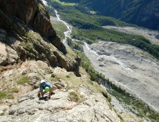 Quasi a fine ferrata.