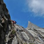 Marco in discesa sulla F. Garda.