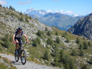 ...e Grandes Jorasses verso nord...
