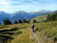 D2 in discesa verso Loé