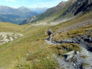 D2 inizio della picchiata finale nel vallone del Citrin