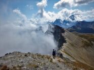 Scendendo dal Viraysse.