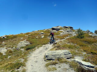 discesa dalla cima interamente ciclabile!