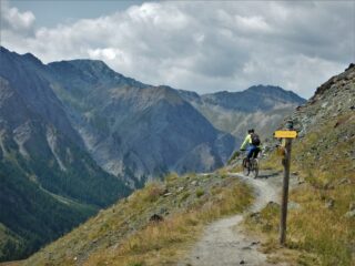 Sul sentiero balcone del Gran Canal.