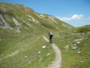 in vista della dura risalita al Col de la Replanette