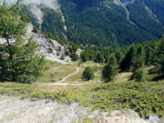 discesa dal col du Tronchet
