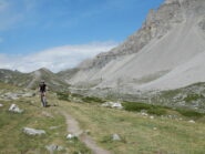 un tratto della lunga discesa verso il Piano della Fonderia