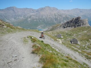 le Punte Roncia e Lamet sullo sfondo