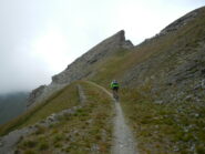 discesa del versante sud della Cima Ciantiplagna