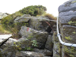 mancorrente nei pressi Bric Volpat