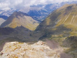 il Vallone del Piz dalla Punta Zanotti