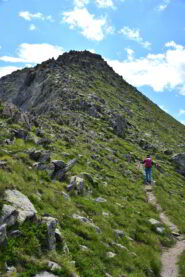 La cresta NO della Rocca