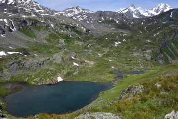 Lago Tormotta visto scendendo dal Tormotta