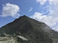 La vetta da dopo il passaggio attrezzato