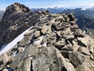 La cresta della Levanna guardando verso ovest