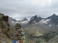 vista dal Colle, su Tresenta, Ciarforon e Becca di Monciair