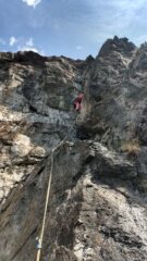 In azione sul bel muretto