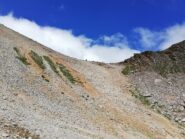 Il Colle visto scendendo lato Valsavarenche