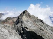 La cresta di discesa della Vlou