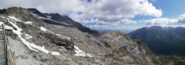 pochissima neve verso il Rutor