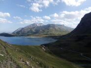 Il lago del Moncenisio.