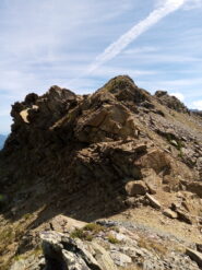 Il primo risalto, da aggirare a destra