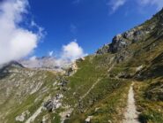salita verso il rifugio