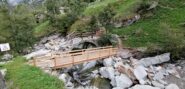 Ponte crollato ponte sostituito