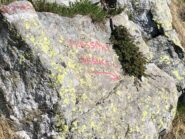 Dalla normale, l'imbocco del sentiero da cui sono arrivato